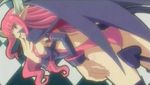  demon demon_girl disgaea horns lowres makai_senki_disgaea_3 pink_hair solo succubus succubus_(disgaea) wings 