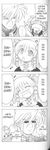  2boys 4koma amuro_ray artist_request comic greyscale hard_translated irui_guneden manly_tears monochrome multiple_boys music parody sanger_zonvolt singing super_robot_wars tears translated yuusha_ou_gaogaigar yuusha_series 