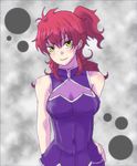  bad_id bad_pixiv_id freckles gundam gundam_00 k15 nena_trinity red_hair side_ponytail solo yellow_eyes 