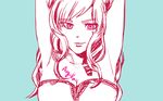  16:10 1girl argilla atlus breasts digital_devil_saga female long_hair pink_eyes shin_megami_tensei solo 