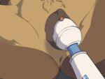 animal_genitalia animal_pussy animated anthro anus canid canine canine_genitalia canine_pussy canis digital_media_(artwork) dobermann domestic_dog female genitals hitachi_magic_wand mammal masturbation paoguu pinscher pussy sex_toy solo vibrator wand_vibrator