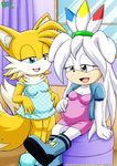  canine crossgender duo fan_character female fox invalid_tag mammal miles_prower original_character palcomix pregnant sega sonic_(series) 