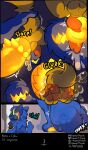 almost_fully_inside animal_genitalia animal_penis anthro ball_tuft balls big_balls big_penis bird_dog blue_body blue_fur bodily_fluids canid canine canine_genitalia canine_penis canis churning_balls cock_vore comic cum cum_vore darkness digestion domestic_dog duo excessive_genital_fluids excessive_precum fur genital_fluids genitals glowing glowing_genitalia glowing_penis glowing_tongue golden_retriever head_first head_imprint hi_res howzit_(character) howzit_toyah huge_balls huge_penis hunting_dog hyper hyper_balls hyper_genitalia hyper_penis knot knotted_penis long_tongue machine male male/male mammal neck_tuft onomatopoeia oral orgasm paw_imprint penile penile_spines penis precum protogen retriever science_fiction sex sheath sound_effects tail tail_grab tail_mouth text tight_bulges tongue tongue_out tonguejob tuft unusual_anatomy unusual_tail vore yellow_body yellow_fur yellow_insides yellow_penis yellow_tongue yeno