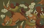 aerial_explorer_archen anal anal_penetration anthro archen blush blush_lines bodily_fluids buizel butt claws cum cum_in_ass cum_inside dialogue drooling duo embarrassed feral feral_on_feral feral_penetrated feral_penetrating feral_penetrating_feral finger_claws fossil_pokemon generation_4_pokemon generation_5_pokemon genital_fluids genitals hi_res kissing looking_at_another looking_pleasured lying male male/male male_penetrated male_penetrating male_penetrating_male marine_explorer_buizel nintendo on_front open_mouth penetration penis pokemon pokemon_(species) pokemon_mystery_dungeon presenting presenting_hindquarters qrnrr raised_tail romantic romantic_couple saliva saliva_string sex sketch_page speech_bubble spike_chunsoft sweat sweatdrop tail tail_grab tears teasing text thrusting toe_claws tongue tongue_out