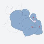 absurd_res animated anthro anus beard bodily_fluids body_hair breasts chest_hair drooling duo exposed_breasts eye_makeup facial_hair hi_res hyena male mammal marine muscular my_hero_academia pecckart penetration pinniped rough_sex saliva seal selkie_(my_hero_academia) sex unfinished