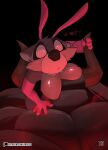 2025 absurd_res ann_coon_(hgoldenbell) anthro anthro_on_anthro argosornstein armwear black_body black_fur black_nose bodily_fluids bovid bovine breasts bunny_costume cattle clothing comic costume duo elbow_gloves english_text fake_ears fake_rabbit_ears female fingers fur gloves grey_body grey_fur handwear hercules_(argosornstein) hi_res horn male male/female mammal markings muscular muscular_anthro muscular_male nipples nude nude_anthro nude_male page_number procyonid raccoon ring_(marking) ringed_tail striped_markings striped_tail stripes sweat tail tail_markings text url