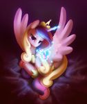  crown dawnfire equine female friendship_is_magic horn horse mammal my_little_pony pony princess_cadance_(mlp) solo winged_unicorn wings 