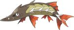  animal_focus artist_request barraskewda closed_mouth fish full_body no_humans official_art pokemon pokemon_(creature) pokemon_focus pokemon_swsh sharp_teeth smile solo teeth third-party_source transparent_background 