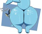 2025 2d_animation animated ass_clapping big_butt blue_body bodily_fluids bottom_heavy bottomless bouncing_butt butt butt_focus butt_jiggle clothed clothing colored dialogue digital_media_(artwork) digitigrade eeveelution female female_feral feral fin frame_by_frame generation_1_pokemon geometric_background glistening glistening_eyes head_fin jesstheraccoon jiggling looking_at_viewer looking_back looking_back_at_viewer loop nintendo nude open_mouth overweight overweight_female overweight_feral pokemon pokemon_(species) presenting presenting_hindquarters quadruped raised_tail rear_view shaded shaking_butt short_playtime simple_background smile solo sweat sweaty_butt tail tail_motion talking_to_viewer text toony twerking vaporeon wet wet_body white_background wide_hips wobbling