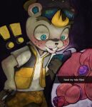 accessory animal_crossing anthro balls beaver bottomwear buckteeth buttplug c.j._(animal_crossing) chameleon cigarette clothing cock_ring duo electronics exclamation_point eyewear flick_(animal_crossing) fornicata gem genital_piercing genitals hat headgear headwear hi_res hoodie jewel_buttplug jewelry lizard male male/male mammal nintendo penis penis_accessory penis_jewelry penis_piercing phone piercing plug_(sex_toy) reptile rodent scalie sex_toy shocked shorts sunglasses surprise surprised_expression teeth text topwear vest