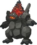  artist_request coal coalossal full_body glowing_hot glowing_mouth no_humans official_art open_mouth pokemon pokemon_(creature) pokemon_focus pokemon_swsh solo standing third-party_source transparent_background 