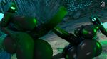 16:9 3d_(artwork) 4k absurd_res animal_genitalia animal_penis anthro arthropod balls big_balls big_breasts big_butt bodily_fluids breasts butt changeling digital_media_(artwork) duo equid equine equine_genitalia equine_penis erection female friendship_is_magic genital_fluids genitals green_eyes hasbro hi_res huge_balls huge_breasts huge_butt hyper hyper_balls hyper_genitalia intersex intersex/intersex lucy_moon mammal my_little_pony mythological_creature mythological_equine mythology nipples nude penile penis queen_chrysalis_(mlp) sibling_(lore) smile solo twins_(lore) widescreen