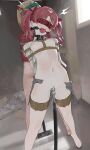  2girls absurdres arms_behind_back ball_gag bdsm blindfold blonde_hair bondage bottomless bound bound_together breasts brown_hair censored colored_blindfold crossover english_commentary english_text facing_viewer gag gagged hair_ribbon highres holster indoors judgement_armband_(toaru) long_hair lycoris_recoil mosaic_censoring muffled multiple_girls navel nipples nishikigi_chisato object_insertion one_bar_prison red_ribbon restrained ribbon saaal653 saliva second-party_source sex sex_toy shibari shirai_kuroko shirt short_hair skirt small_breasts sound_effects stationary_restraints teeth textless_version thigh_holster toaru_kagaku_no_railgun toaru_majutsu_no_index torn_clothes torn_shirt torn_skirt twintails upper_teeth_only vaginal vaginal_object_insertion white_shirt 