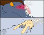 animal_crossing anthro areola big_breasts big_cheeks blush bodily_fluids border breastfeeding breasts colored_cum comic cum dizzy_(animal_crossing) double_chin duo elephant elephantid eyes_closed faceless_character female genital_fluids genitals grey_body hi_res huge_breasts humanoid_genitalia humanoid_penis jouigidragon looking_pleasured male male/female mammal milk morbidly_obese morbidly_obese_anthro morbidly_obese_male mostly_offscreen_character neck_rolls nintendo obese obese_anthro obese_male onomatopoeia opal_(animal_crossing) orgasm overweight overweight_anthro overweight_male penis pink_areola proboscidean sound_effects text unusual_bodily_fluids unusual_cum unusual_genital_fluids watermark white_border white_breasts yellow_cum