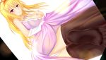  blush breasts kazami_yuuka misako nipples stockings touhou yakumo_yukari 