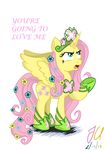  cutie_mark english_text equine female feral fluttershy_(mlp) friendship_is_magic hair horn horse mammal my_little_pony pegasus pony teammagix text winged_unicorn wings 