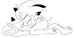 absurd_res anthro archie_comics bernadette_hedgehog duo fan_character female hi_res humanoid kissing male male/female mature_female monochrome passionate_kiss penetration penile penile_penetration sega sonic_the_hedgehog_(archie) sonic_the_hedgehog_(comics) sonic_the_hedgehog_(series) tenshigarden