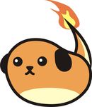  ambiguous_gender bean canine charmander cute dog fire food hi_res japanese k9 mameshiba mammal miyukx nintendo parody plain_background pok&#233;mon pok&eacute;mon solo source_request video_games white_background 