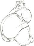  bear blindfold bound bulge dirtymutt male obese overweight solo topless 
