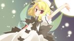  asaba_hiromu blonde_hair bow dress drill_hair energy_ball hat luna_child puffy_sleeves red_eyes ribbon short_hair short_sleeves smile touhou wings 