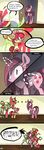  amber_eyes apple_bloom_(mlp) big_macintosh_(mlp) comic cub cutie_mark dialog english_text equine female feral friendship_is_magic fur granny_smith_(mlp) green_eyes group hair horse male mammal my_little_pony pink_fur pink_hair pinkamena_(mlp) pinkie_pie_(mlp) pony red_hair text young yuji8sushi 