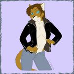  cat feline female jacket jeans mary solo undressing zatu_virgil zavir 