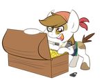  alpha_channel bandanna briskby brown_eyes brown_hair costume cub equine eye_patch eyewear feral friendship_is_magic gold hair horse male mammal my_little_pony open_mouth pipsqueak_(mlp) plain_background pony solo transparent_background treasure young 