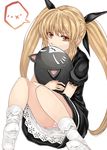  :x blonde_hair fate_testarossa kurokoeda long_hair lyrical_nanoha mahou_shoujo_lyrical_nanoha panties pantyshot red_eyes solo stuffed_animal stuffed_cat stuffed_toy twintails underwear 