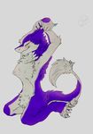  gay girly herm intersex male maleherm pietro.sergal pink pose purple sergal sitting sketch smile solo transgender 