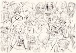  :d ^_^ ^o^ bad_id bad_pixiv_id beige_background blush character_request closed_eyes grin hair_over_one_eye inazuma_eleven_(game) inazuma_eleven_(series) monochrome motojima_hakka multiple_boys one_eye_closed open_mouth scratching_head simple_background sketch smile soccer_uniform sportswear sweatdrop translation_request 