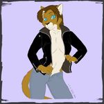  feline female jacket jeans mammal mary solo undressing zatu_virgil zavir 