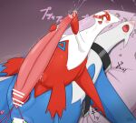 2025 3_claws 3_fingers anal animal_genitalia anus aroused back_wings bdsm bed big_penis blue_body blue_hands blue_markings blue_wings blush bodily_fluids bondage bound brother_(lore) brother_and_sister_(lore) censor_bar censored censored_anus censored_genitalia censored_penis censored_vulva claws cum cum_fountain cum_on_bed cum_on_face cum_on_neck cumshot digital_media_(artwork) dominant dominant_female dragon duo egg_in_ass egg_play ejaculation erection excessive_cum excessive_genital_fluids feathers female female_on_top feral finger_claws fingers furniture generation_3_pokemon genital_fluids genital_slit genitals glistening glistening_anus glistening_genitalia glistening_penis grinding_on_penis handjob happy head_back huge_penis incest_(lore) ineffective_censorship japanese_text latias latios legendary_pokemon long_neck looking_at_another's_penis looking_at_genitalia looking_at_penis looking_pleasured lying lying_on_another male male/female male_on_bottom markings motion_lines multicolored_body mythological_creature mythological_scalie mythology nintendo nude on_back on_bed on_bottom on_top open_mouth orgasm orgasm_face padawanko penetration penile penis pink_penis plump_labia plump_slit pokemon pokemon_(species) red_body red_face red_hands red_wings restraints scalie sex sex_toy sex_toy_in_slit sex_toy_insertion short_tail sibling_(lore) signature simple_background sister_(lore) size_difference slit_penetration slit_play smile sound_effects straps stroking_penis submissive submissive_male sweat tail tail_feathers tapering_penis text throbbing throbbing_penis tongue translated triangle_(shape) twitching two_tone_body two_tone_face vaginal_fluid_string vaginal_fluids vaginal_fluids_on_penis vaginal_fluids_on_vulva vibrator vulva white_body white_ears white_face wide_eyed wings yellow_eyes