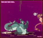 2025 after_vore anthro arm_scar belly big_belly big_butt bite_mark black_border black_nipples blush blush_lines bodily_fluids body_hair bodypaint border butt chest_hair chest_scar colored cum cum_on_ground dated demon digestion digital_drawing_(artwork) digital_media_(artwork) dripping drooling duo electricpants138456 english_text eye_scar facial_hair facial_scar fangs fish genital_fluids gesture gills glowing glowing_eyes grey_hair hair hair_bun hellaverse helluva_boss hi_res horn huge_belly humanoid hungry imp imp_humanoid interaction_drive kneeling kneeling_on_ground looking_at_another looking_pleasured male male/male marine markings mature_male meat_on_bone mustache nipples nude nude_male obese obese_male open_mouth overweight overweight_male partially_offscreen_character purple_tongue river_thurman_(electricpants138456) rope_snap rumbling_stomach saliva saliva_drip scar sequence shark shark_fin shark_tail sharp_teeth side_view spade_tail standing striker_(helluva_boss) striped_horn striped_markings striped_tail stripes stubble symbol tail tail_markings teal_eyes teeth text thick_tail thought_bubble time_skip tongue vore vore_drive vore_implied waving weight_gain white_hair