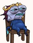 adult_swim aurelion_sol_(lol) blackontrack blue_body cartoon_network chair depression dragon furniture league_of_legends male mythological_creature mythological_scalie mythology on_chair riot_games scalie sitting sitting_on_chair smiling_friends solo tencent