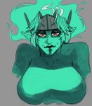 big_breasts breasts dullahan european_mythology female ghost guide_lines humanoid irish_mythology knell mifdraws mifiles mythology sketch sketchy solo spirit