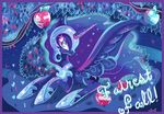  2013 apple blue_eyes blue_hair cutie_mark equine female friendship_is_magic fruit fumuu hair helmet horn horse my_little_pony navel nightmare_moon_(mlp) pony smile solo winged_unicorn wings 