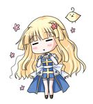  archbishop bird blonde_hair blush bug chibi chick curly_hair flower fly furukawa_lemon insect long_hair ragnarok_online solo 