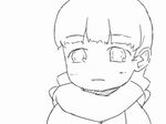  animated animated_gif braid copyright_request greyscale kitano_yuusuke lowres monochrome sneezing snot solo twin_braids 