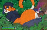 anthro anthro_penetrated anus baudelaire big_butt black_eyeshadow brown_body brown_skin butt calico_cat clothing dark_body dark_skin domestic_cat duo epic_games eyeshadow felid feline felis female female_anthro female_penetrated fortnite fur hi_res hoodie human human_on_anthro human_penetrating human_penetrating_anthro interspecies looking_at_another looking_at_partner looking_back looking_back_at_another looking_back_at_partner looking_pleasured makeup male male/female male_penetrating male_penetrating_female mammal meow_skulls moan orange_body orange_fur outside penetration penile penile_penetration penis_in_vagina plant sex shrub smile thick_thighs tomboy topwear user_interface vaginal vaginal_penetration
