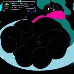 1:1 3_toes anon anthro big_feet black_body black_fur bovid caprine clothing confusion darkner deltarune directional_arrow dragotrashcan english_text extreme_size_difference eyewear feet foot_fetish foot_focus fur glasses goat green_clothing green_hat green_headwear green_robe hat headgear headwear long_ears looking_back lying male mammal oblivious pink_scarf ralsei robe scarf size_difference text toes undertale_(series) white_eyes white_eyewear white_glasses wrinkled_feet wrinkles