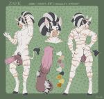 2025 animal_genitalia animal_penis anthro balls big_balls big_penis black_hair body_hair equid equine equine_genitalia equine_penis erection genitals goolee grey_hair hair hairy_balls hi_res huge_balls huge_penis looking_at_viewer looking_back looking_back_at_viewer male mammal model_sheet multicolored_body multicolored_hair navel penis pubes smile smiling_at_viewer solo two_tone_body two_tone_hair white_body yellow_eyes zahk_(knight) zebra