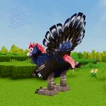 1:1 3d_(artwork) 3d_animation animated aroused avian beak black_body black_feathers blender_(artwork) blender_eevee_(artwork) blinking blue_body blue_feathers bodily_fluids cloacal_penis cloudweaver_(artist) digital_media_(artwork) feathers feral genital_fluids genitals hip_sway hytale looking_at_viewer male multicolored_body multicolored_feathers penis precum precum_string presenting presenting_penis screencap screencap_background signature solo tail tail_feathers tail_motion tail_sway tetrabird