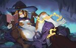 anthro breasts cape carter_(thetak) cave clothing collar cunnilingus duo eyewear fantasy female genitals glasses grimoire hat headgear headwear lagomorph lazysnout leash leashed_collar leporid magic magic_user male male/female mammal mind_flayer oral penetration rabbit sex small_breasts spread_legs spreading tentacle_in_vagina tentacle_penetration tentacles teratophilia vaginal vaginal_penetration vulva witch witch_hat