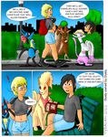  brown_eyes canine comic dusty female feral fox green_eyes human lopunny lucario magazine male mammal mienshao ninetales nintendo park pok&#233;mon pok&eacute;mon pornography purple_eyes red_eyes tydrian video_games 