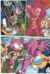 blush bra brown_eyes butt comic cream_the_rabbit cub english_text eyes_closed female flat_chested green_eyes hedgehog male mammal nude outside palcomix panties sega sonic_(series) sonic_the_hedgehog sonic_x text torn underwear young 