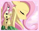  2012 clothed clothing equine eyes_closed female fluttershy_(mlp) friendship_is_magic hair horse human humanized my_little_pony ninja-8004 pegasus pony wings 