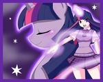  2012 clothed clothing equine eyes_closed female friendship_is_magic hair horn horse human humanized my_little_pony ninja-8004 pony twilight_sparkle_(mlp) unicorn 