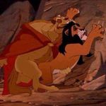  anal beauty_and_the_beast disney feline gay lion male scar scar_(the_lion_king) sex the_beast the_lion_king 