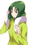  green_eyes green_hair green_shirt long_hair midorikawa_nao precure shirt simple_background smile smile_precure! tima white_background 