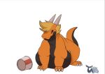  2025 animated belly belly_jiggle belly_on_ground big_belly big_tail blonde_hair bucket bucket_of_chicken bucket_on_head container digital_media_(artwork) dragon fat_feral fatty-sashimi female feral gluttony hair head_stuck horn huge_belly jiggle_physics jiggling lardass lizard male mythological_creature mythological_scalie mythology obese obese_female obese_feral orange_body overweight overweight_female overweight_feral overweight_male pile_of_lard reptile scalie solo stuck tail thrilling timcampy yellow_eyes 